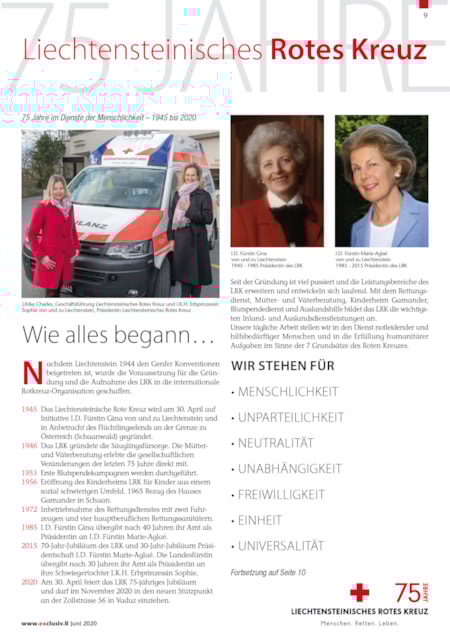 75 Jahre Liechtensteinisches Rotes Kreuz | Seite 8