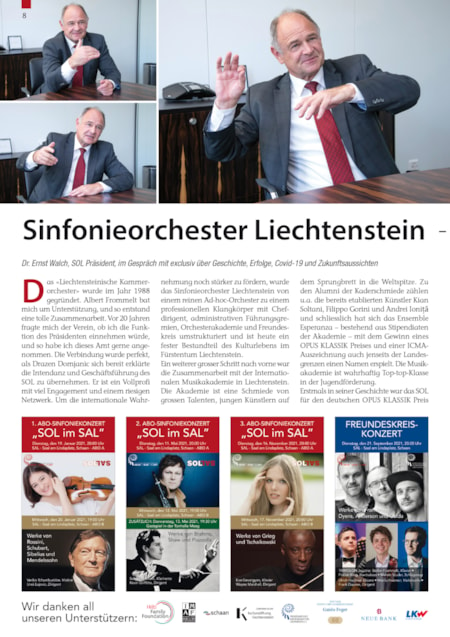 Sinfonieorchester Liechtenstein (SOL) | Seite 7