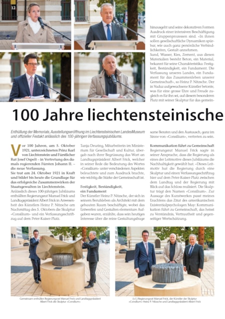 100 Jahre liechtensteinische Verfassung | Seite 11