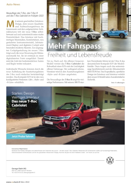 Auto-News • Hochzeit • Kultur • Lifestyle | Seite 35