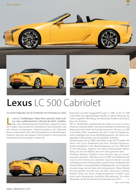 Auto-News • Kultur • Bildung • Wohnen | Seite 29
