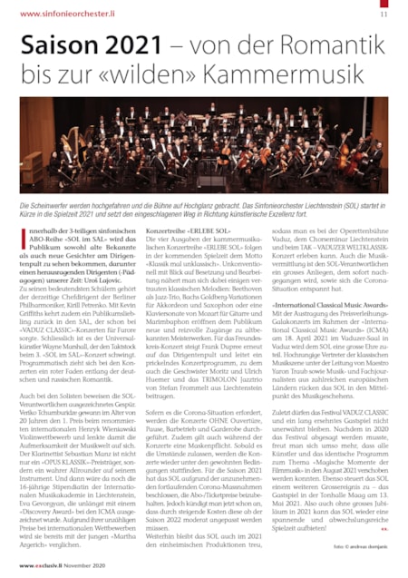 Sinfonieorchester Liechtenstein (SOL) | Seite 10