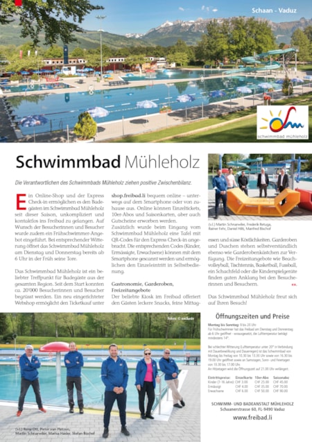 Innerhalb von zwölf Monaten 4,4 Millionen Besucher auf exclusiv.li | Seite 25