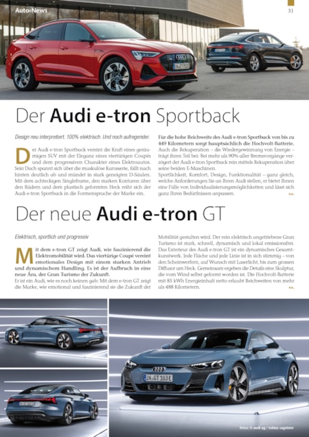 Auto-News • Kultur • Bildung • Wohnen | Seite 31