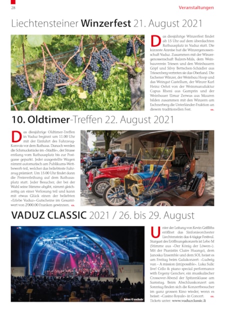 VADUZ CLASSIC  – Alle Bilder unter Galerie | Seite 28